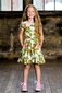 Rock Your Kid Country Life S/S Ringer Waisted Dress