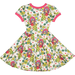 Rock Your Kid Dolly S/S Ringer Waisted Dress