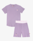 The Girl Club Lilac Cotton Rib Summer PJs