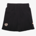 The Girl Club Black Cotton Rib Lounge Shorts