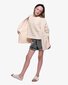 The Girl Club Lace Knit Cardigan - Cream