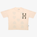 The Girl Club Nine of Hearts Relaxed Tee - Cream