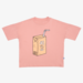 The Girl Club Juice Be You Relaxed Tee - Sherbet Pink