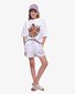 The Girl Club Queen of The Jungle Relaxed Tee - White