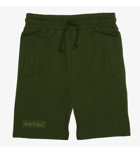 Band of Boys Army Green Seam Front Shorts