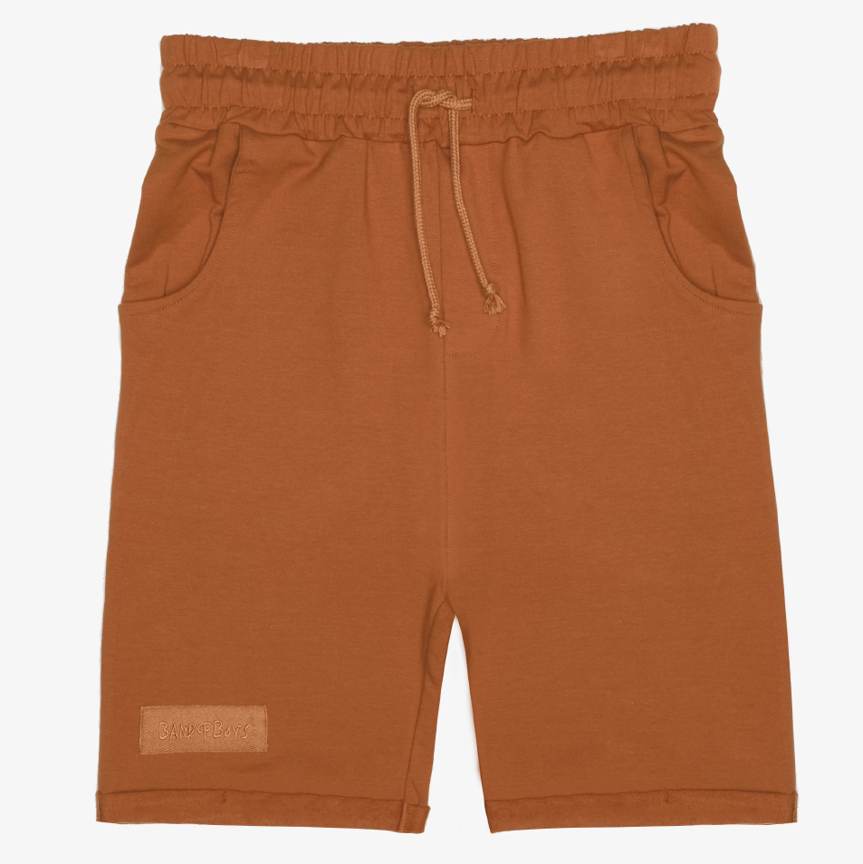Band of Boys Tan Jogger Shorts SALE Sale Boys Clothing Shorts