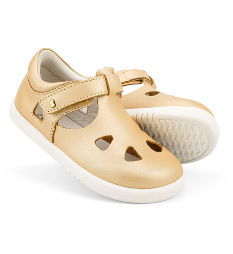 Bobux iWalk Zap II Sandal - Pale Gold