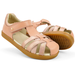 Bobux Kid+ Cross Jump Sandal - Dusk Pearl + Rose Gold