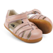 Bobux Step Up Cross Jump Sandal - Dusk Pearl + Rose Gold
