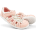 Bobux Kid+ Summit Sandal - Seashell + White