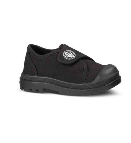 Palladium Toddler Velcro Trainer Black