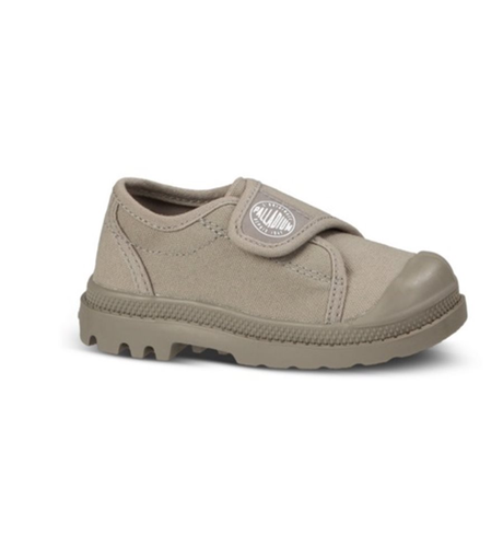 Palladium Toddler Velcro Trainer Slate