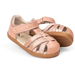 Bobux iWalk Cross Jump sandal - Dusk Pearl + Rose Gold