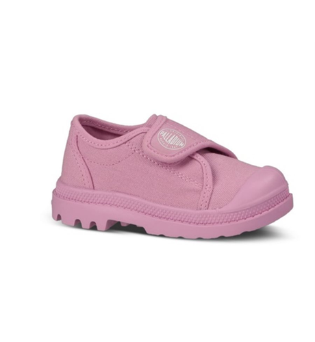 Palladium Toddler Velcro Trainer Purple