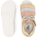Bobux iWalk Mirror Sandal - Pale Gold + Rose Gold Stripe
