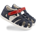 Bobux iWalk Tropicana II Sandal - Navy + Red