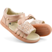 Bobux iWalk Gem Sandal - Rose Gold Sparkle