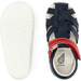 Bobux Step Up Tropicana II Sandal - Navy + Red