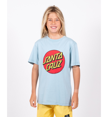 Santa Cruz Classic Dot Chest T-Shirt - Blue