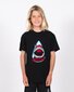 Santa Cruz Speed Wheels Shark Front T-Shirt - Black