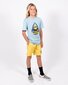 Santa Cruz Speed Wheels Shark Front T-Shirt - Blue