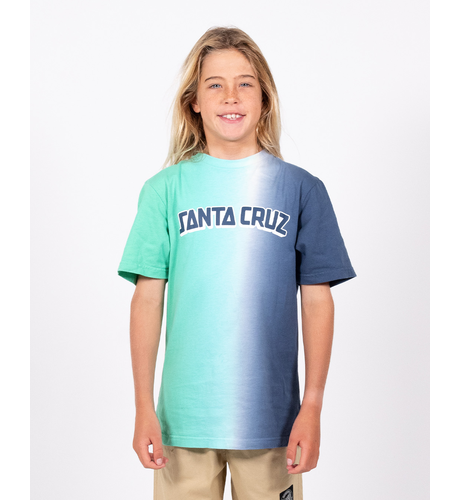 Santa Cruz College Arch Shadow T-Shirt - Green-Navy