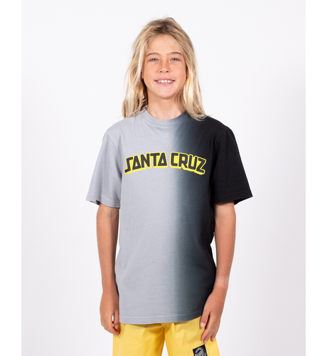 Santa Cruz College Arch Shadow T-Shirt - Grey-Black