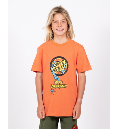 Santa Cruz Roskopp Two Dot T-Shirt - Orange