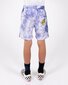Santa Cruz Checked Out Flamed Dot Trackshorts - Blue Tie Dye