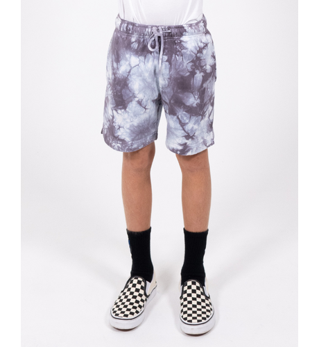 Santa Cruz Checked Out Flamed Dot Trackshorts - Grey Tie Dye