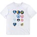 Santa Cruz Peace Dots T-Shirt - White