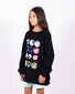 Santa Cruz Peace Dots Sweatshirt - Black