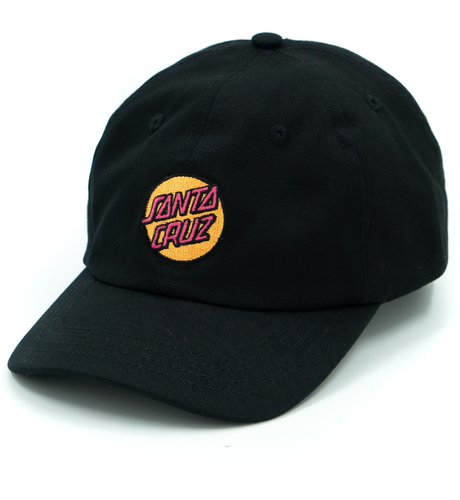 Santa Cruz Other Dot Baseball Hat - Black