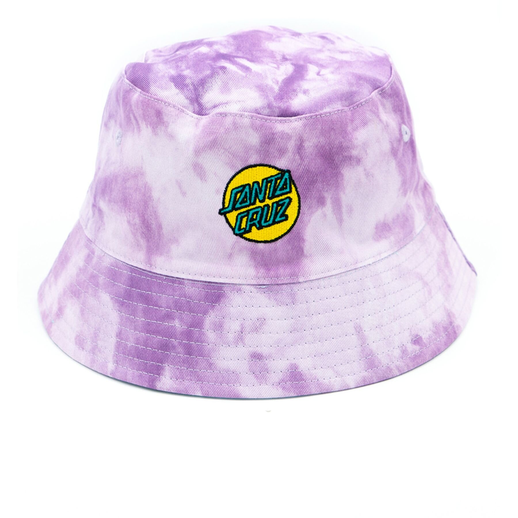 Purple tie sales dye bucket hat
