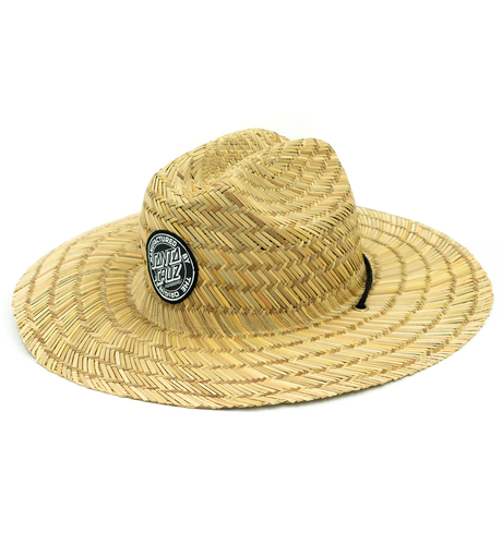 Santa Cruz Mfg Dot Straw Hats - Natural