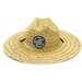 Santa Cruz Mfg Dot Straw Hats - Natural
