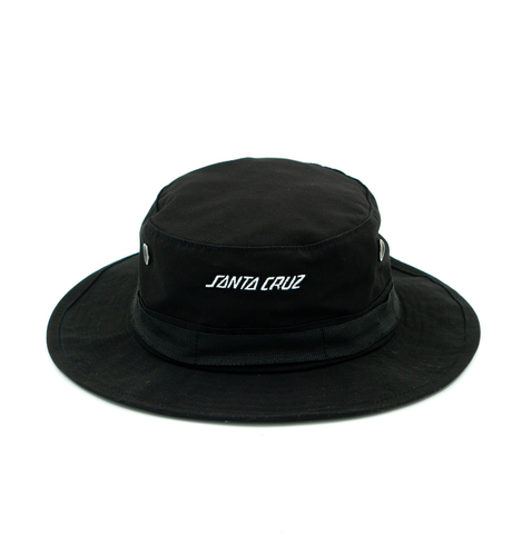 Santa Cruz Classic Strip Bucket Hat - Black