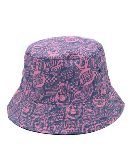 Santa Cruz Flier Bucket Hat - Pink