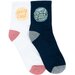 Santa Cruz Daylight Dot Socks 2Pk (Wmns 6-10)