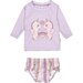 Huxbaby Seacorns Lilac Swim Set