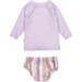 Huxbaby Seacorns Lilac Swim Set