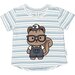 Huxbaby Chippy Dusty Blue T-Shirt