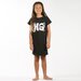 Hello Stranger HS Tee Dress - Black