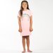 Hello Stranger Dreams Tee Dress - Peony Pink