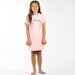 Hello Stranger Dreams Tee Dress - Peony Pink