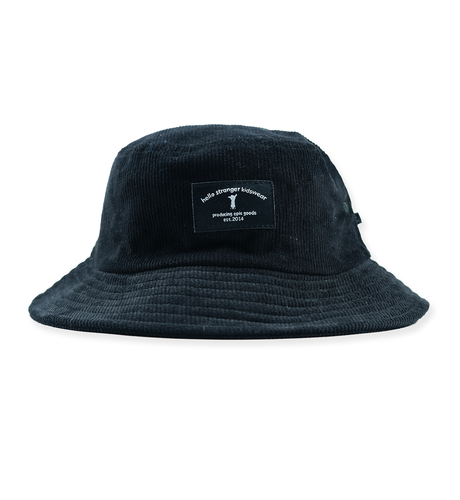 Hello Stranger Bucket Hat - Black Cord