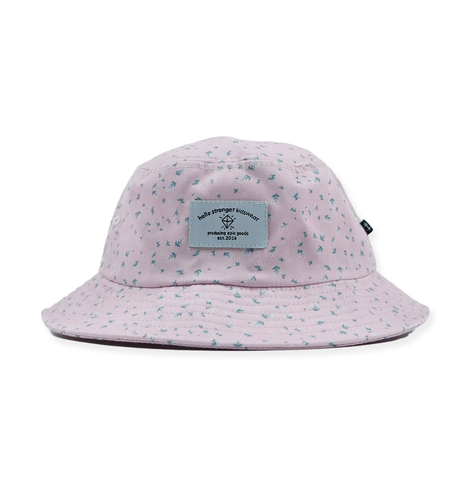 Hello Stranger Bucket Hat - Pink Floral