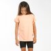 Hello Stranger Girls S/S Classics Tee - Peach