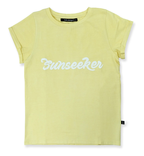 Hello Stranger Sunseeker S/S Tee - Lemon