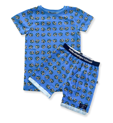 Hello Stranger Summer PJs - Blue